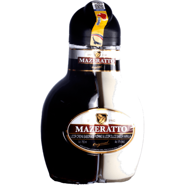 Mazeratto Crema Capuchino & Licor Dulce Vainilla 750 ml