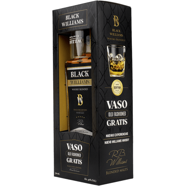 Black Williams Whisky Obsequio 750 ml