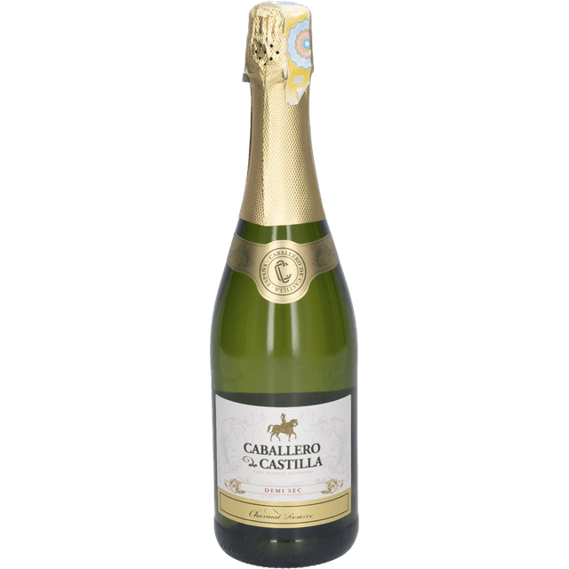Caballero de Castilla Vino Blanco Espumoso Demi Sec 750 ml