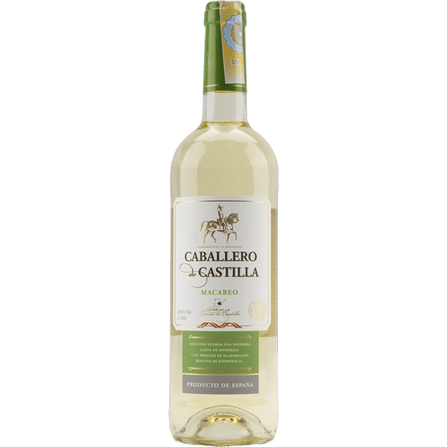 Caballero de Castilla Vino Blanco Macabeo 750 ml