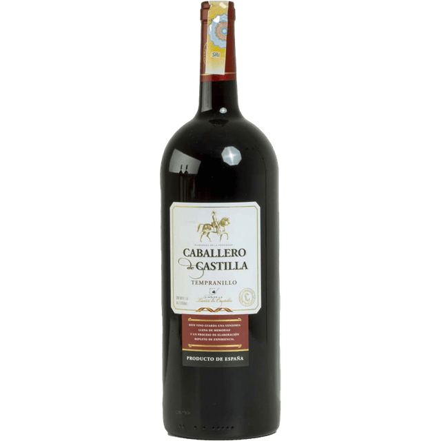 Caballero de Castilla Vino Tinto Tempranillo 1.500 ml